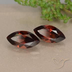 2.71 ct natürliche Merlot Rot Pyrop-Granat-Edelsteine, Marquise, VVS-VS