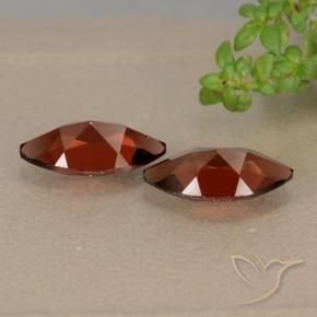 2.66 ct natürliche dunkelrot Pyrop-Granat-Edelsteine, Marquise, VVS-VS
