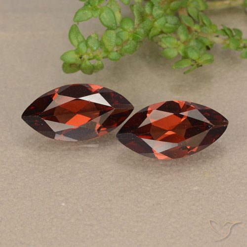 2.29ctw Natürlicher Merlot Rot Pyrop-Granat, Marquise, VVS-VS