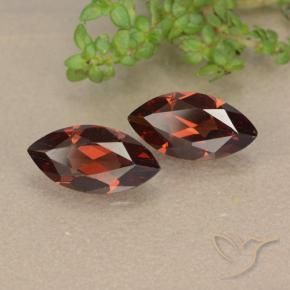 2.29 ct natürliche Merlot Rot Pyrop-Granat-Edelsteine, Marquise, VVS-VS