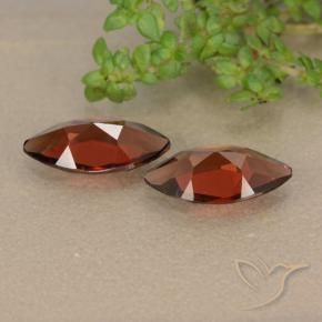 2.29 ct natürliche Merlot Rot Pyrop-Granat-Edelsteine, Marquise, VVS-VS