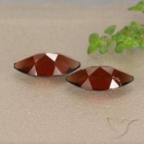 2.55 ct natürliche Merlot Rot Pyrop-Granat-Edelsteine, Marquise, VVS-VS