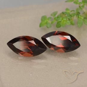 2.70 ct natürliche tiefrot Pyrop-Granat-Edelsteine, Marquise, VVS-VS