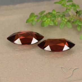 2.35 ct natürliche Merlot Rot Pyrop-Granat-Edelsteine, Marquise, VVS-VS