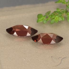 2.58 ct natürliche tiefrot Pyrop-Granat-Edelsteine, Marquise, VVS-VS