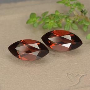 2.82 ct natürliche tiefrot Pyrop-Granat-Edelsteine, Marquise, VVS-VS