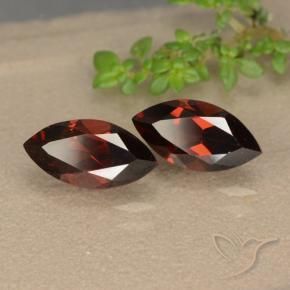 2.97 ct natürliche tiefrot Pyrop-Granat-Edelsteine, Marquise, VVS