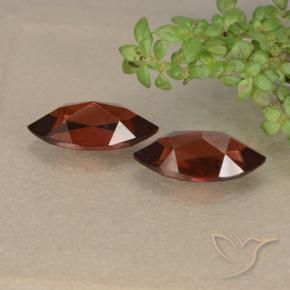 2.60 ct natürliche Mittelrot Pyrop-Granat-Edelsteine, Marquise, VVS-VS