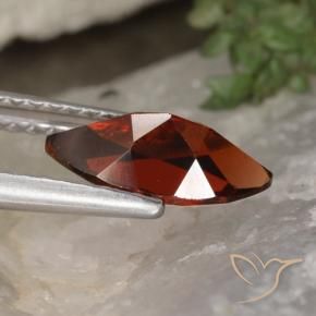 9,17 ctw natürlicher Mittelrot Pyrop-Granat, Marquise, VVS-VS