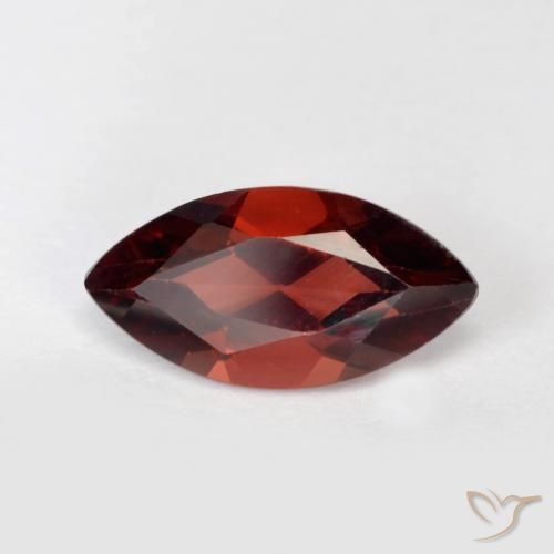 9,17 ctw natürlicher dunkelrot Pyrop-Granat, Marquise, VVS-VS