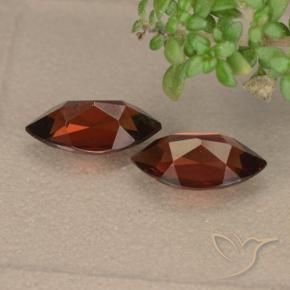 2.52 ct natürliche dunkelrot Pyrop-Granat-Edelsteine, Marquise, VVS-VS