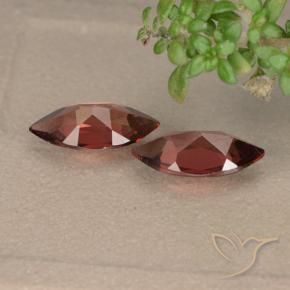 2.05 ct natürliche Scharlachrot Pyrop-Granat-Edelsteine, Marquise, VVS-VS