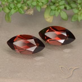 2.80 ct natürliche dunkelrot Pyrop-Granat-Edelsteine, Marquise, VVS-VS
