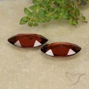 2.05 ct natürliche Sangria Rot Pyrop-Granat-Edelsteine, Marquise, VVS-VS