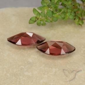 2.39 ct natürliche Tiefes Beerenrot Pyrop-Granat-Edelsteine, Marquise, VVS-VS