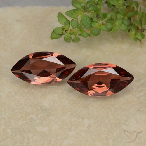 1.99ctw Natürlicher Beerenrot Pyrop-Granat, Marquise, VVS-VS