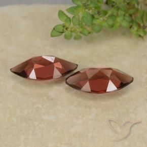 2.38 ct natürliche Hellrot Pyrop-Granat-Edelsteine, Marquise, VVS-VS