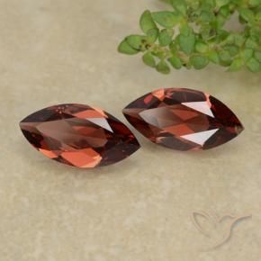 2.30 ct natürliche tiefrot Pyrop-Granat-Edelsteine, Marquise, VVS-VS