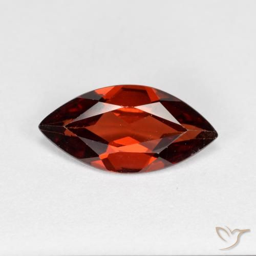 1.07ct Natürlicher Merlot Rot Pyrop-Granat, Marquise, VVS-VS