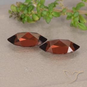 2.69 ct natürliche Mittelrot Pyrop-Granat-Edelsteine, Marquise, VVS