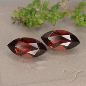 2.92 ct natürliche tiefrot Pyrop-Granat-Edelsteine, Marquise, VVS-VS