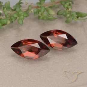 1.79 ct natürliche Merlot Rot Pyrop-Granat-Edelsteine, Marquise, VVS-VS