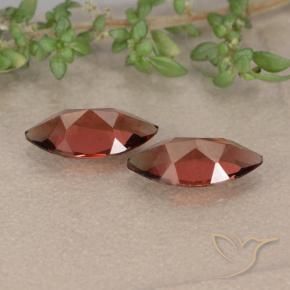 2.46 ct natürliche Merlot Rot Pyrop-Granat-Edelsteine, Marquise, VVS-VS