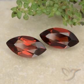 2.06 ct natürliche Intensives Rot Pyrop-Granat-Edelsteine, Marquise, VVS-VS