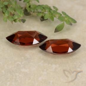 2.06 ct natürliche Intensives Rot Pyrop-Granat-Edelsteine, Marquise, VVS-VS