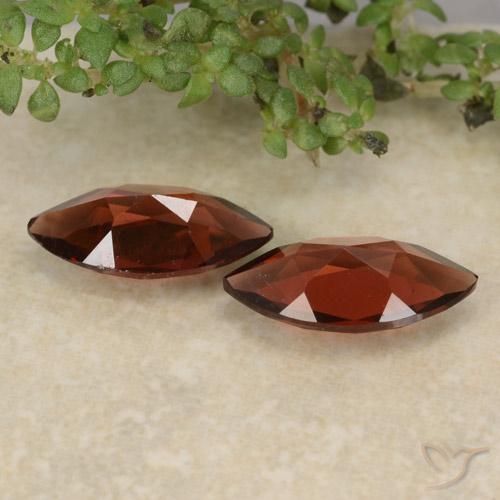 2.21 ct natürliche Intensives Rot Pyrop-Granat-Edelsteine, Marquise, VVS-VS