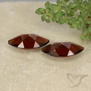 2.39 ct natürliche Feuerrot Pyrop-Granat-Edelsteine, Marquise, VVS-VS
