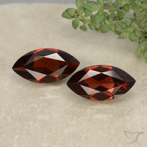 2.68ctw Natürlicher Bonbonrot Pyrop-Granat, Marquise, VVS-VS