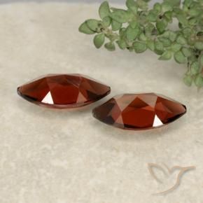 2.68 ct natürliche Bonbonrot Pyrop-Granat-Edelsteine, Marquise, VVS-VS