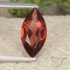 9,17 ctw natürlicher tiefrot Pyrop-Granat, Marquise, VVS-VS