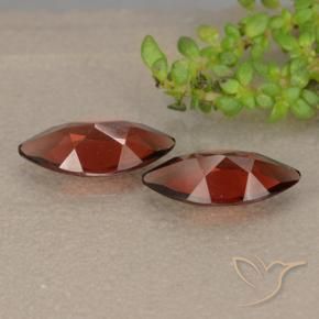 2.01 ct natürliche Scharlachrot Pyrop-Granat-Edelsteine, Marquise, VVS-VS