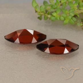 2.60 ct natürliche tiefrot Pyrop-Granat-Edelsteine, Marquise, VVS-VS