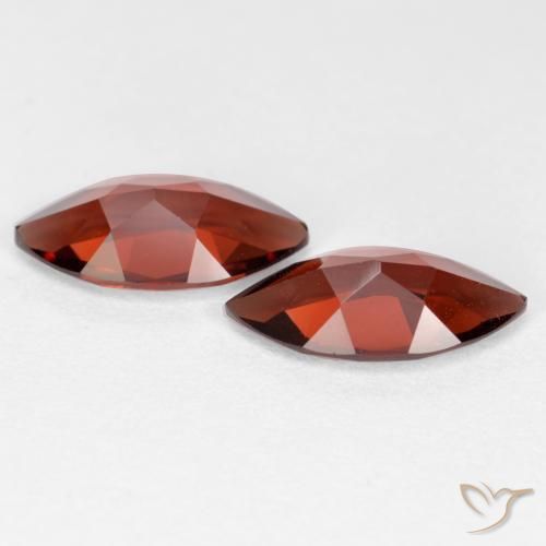 2.34 ct natürliche Merlot Rot Pyrop-Granat-Edelsteine, Marquise, VVS-VS