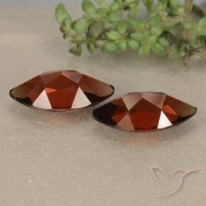 2.57 ct natürliche dunkelrot Pyrop-Granat-Edelsteine, Marquise, VVS-VS