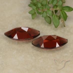 2.76 ct natürliche Sangria Rot Pyrop-Granat-Edelsteine, Marquise, VVS-VS