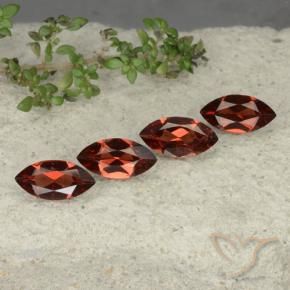 4.50 ct natürliche tiefrot Pyrop-Granat-Edelsteine, Marquise, VVS-VS