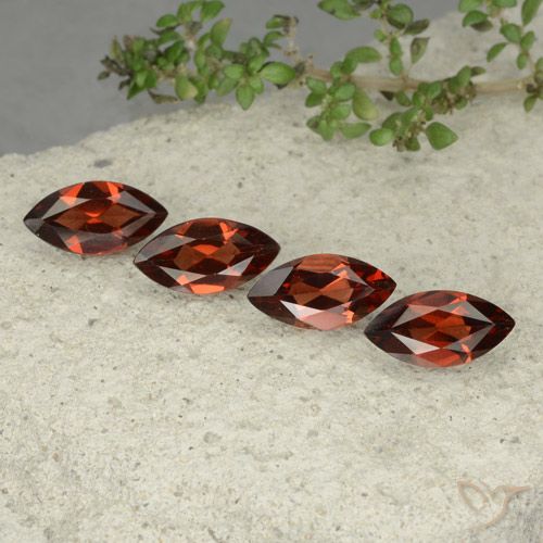4.88ctw Natürlicher tiefrot Pyrop-Granat, Marquise, VS