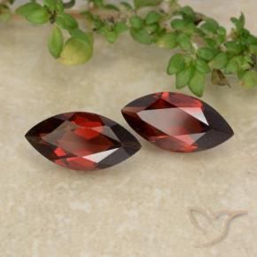 2.36 ct natürliche Sangria Rot Pyrop-Granat-Edelsteine, Marquise, VVS-VS