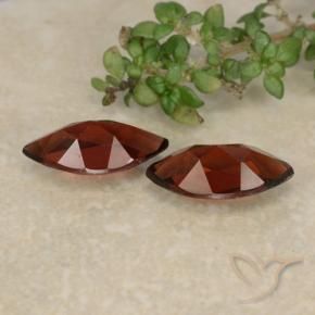 2.47 ct natürliche Sangria Rot Pyrop-Granat-Edelsteine, Marquise, VVS-VS