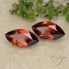2.16 ct natürliche tiefrot Pyrop-Granat-Edelsteine, Marquise, VVS-VS