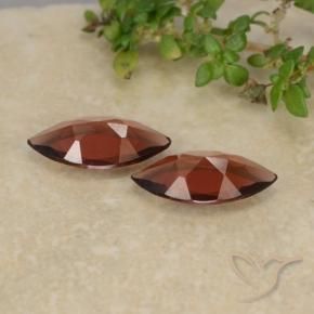 1.74 ct natürliche Mittelrot Pyrop-Granat-Edelsteine, Marquise, VVS-VS