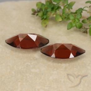 2.33 ct natürliche dunkelrot Pyrop-Granat-Edelsteine, Marquise, VVS-VS