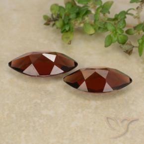 2.20 ct natürliche Tiefes Blutrot Pyrop-Granat-Edelsteine, Marquise, VVS-VS
