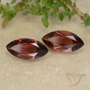 2.22 ct natürliche tiefrot Pyrop-Granat-Edelsteine, Marquise, VVS-VS