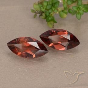 2.06 ct natürliche Tiefes Scharlachrot Pyrop-Granat-Edelsteine, Marquise, VVS-VS