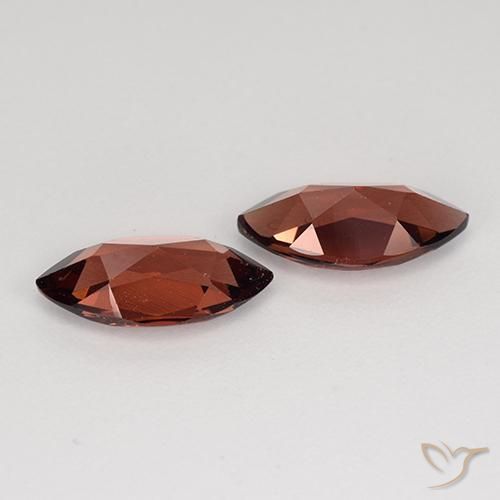 2.39 ct natürliche dunkelrot Pyrop-Granat-Edelsteine, Marquise, VVS-VS
